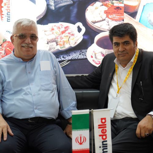 حضور جناب آقای علیرضا یونچی در غرفه شرکت تک جواهر دنیای شیرین